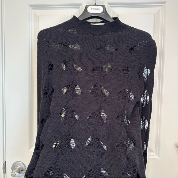 Sportmax Max Mara Mock Neck Sweater Top Size: Medium US4/6 Spring/Summer/Fall - Picture 9 of 12